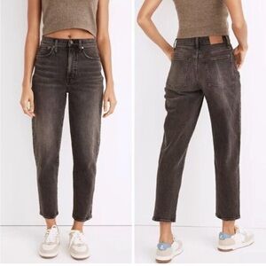 Madewell black balloon jeans size 28